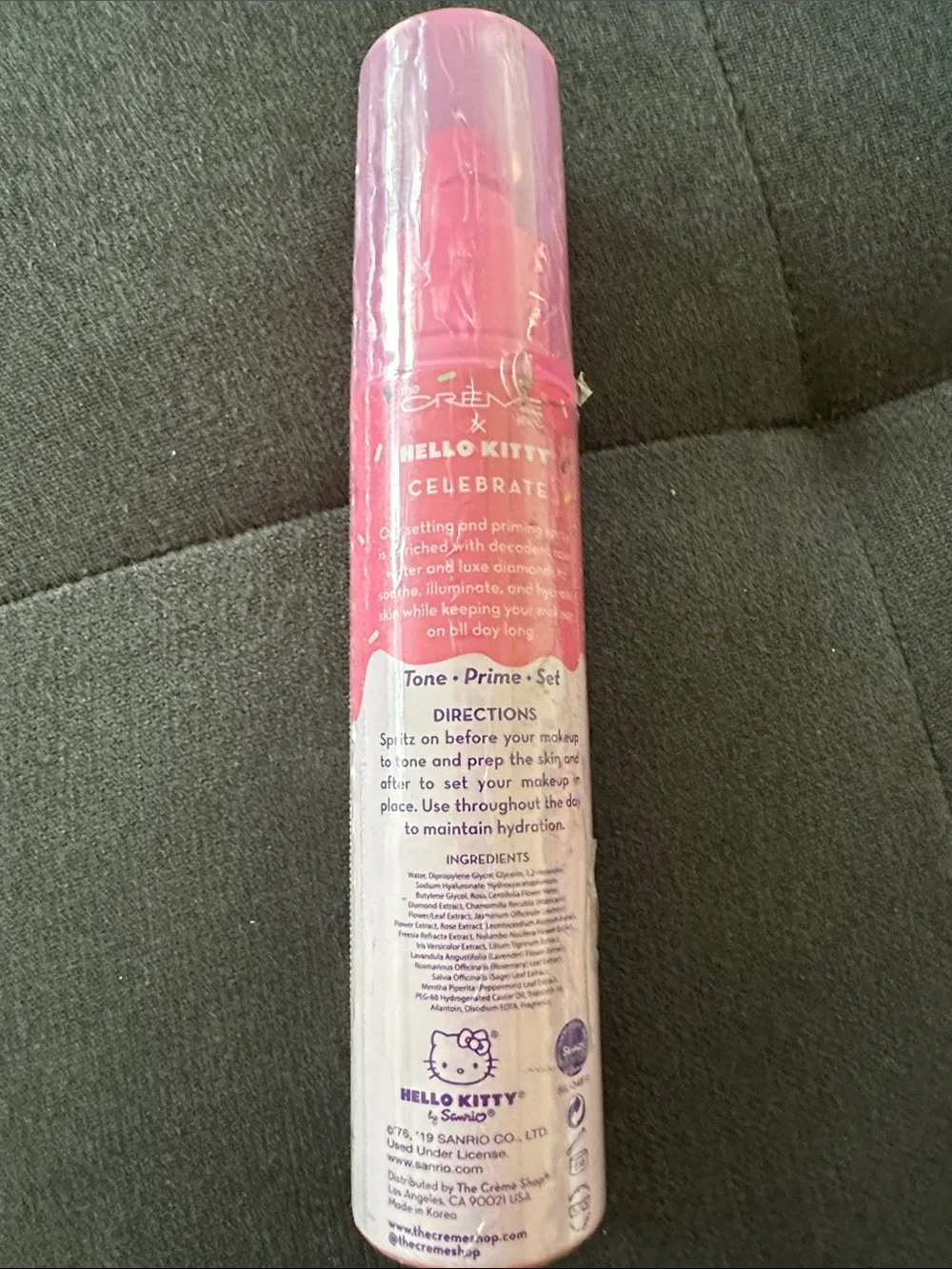 🆕 the CREME shop HELLO KITTY CELEBRATE setting & priming spray